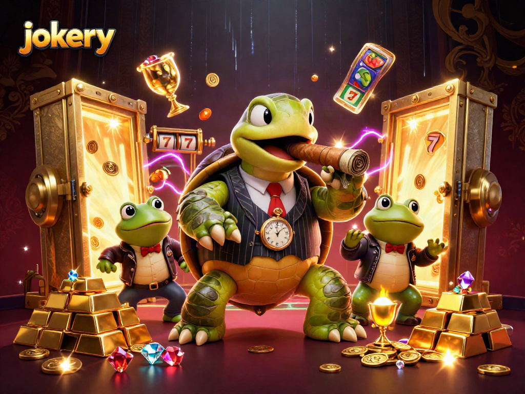 Experience thrilling wins at jokery with captivating characters and vibrant casino elements.