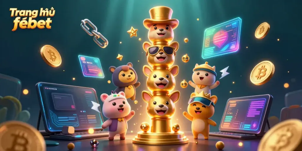 Engage with exciting games on Trang chủ febet featuring dynamic casino scenes and vibrant characters.