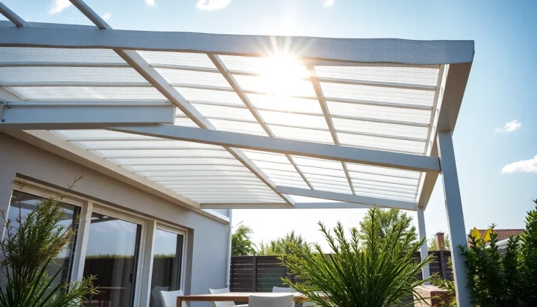 Genießen Sie die Vorteile einer Terrassenüberdachung Alu mit modernem Design und langlebigen Materialien.